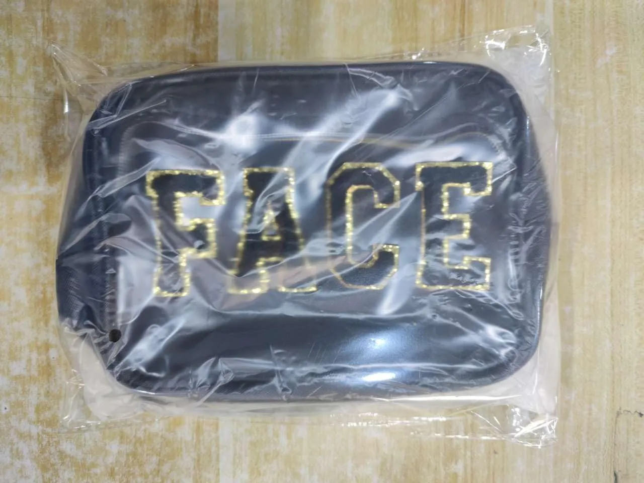 2 PCS Clear Makeup Bag Small Cosmetic Bag Black Mini Makeup Bag Waterproof Small Makeup Bag for Purse Travel Toiletry Bag for Women
