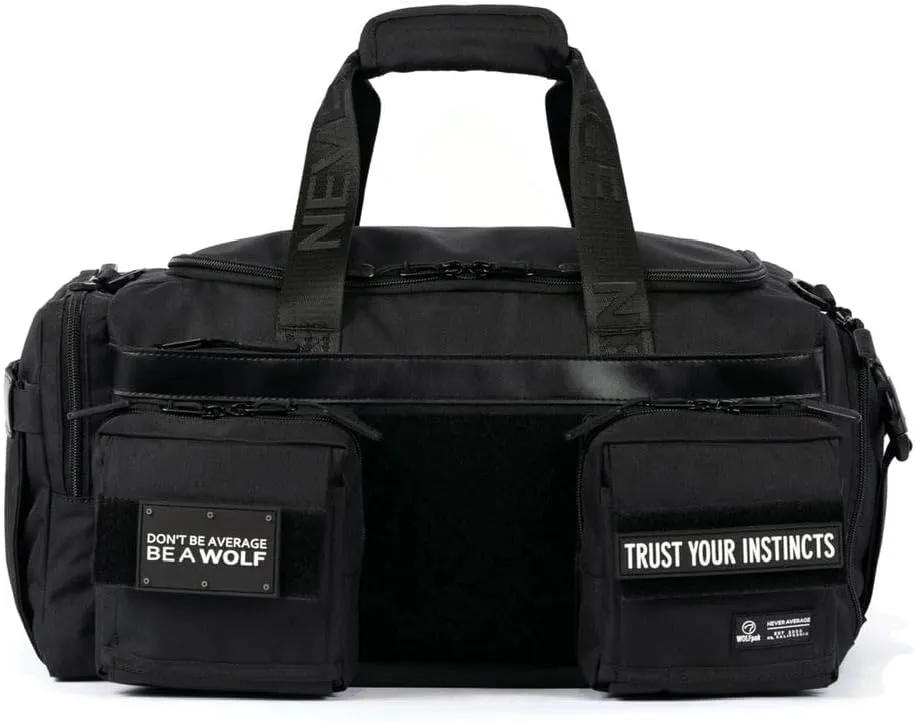 30L Duffle Bag Alpha Black