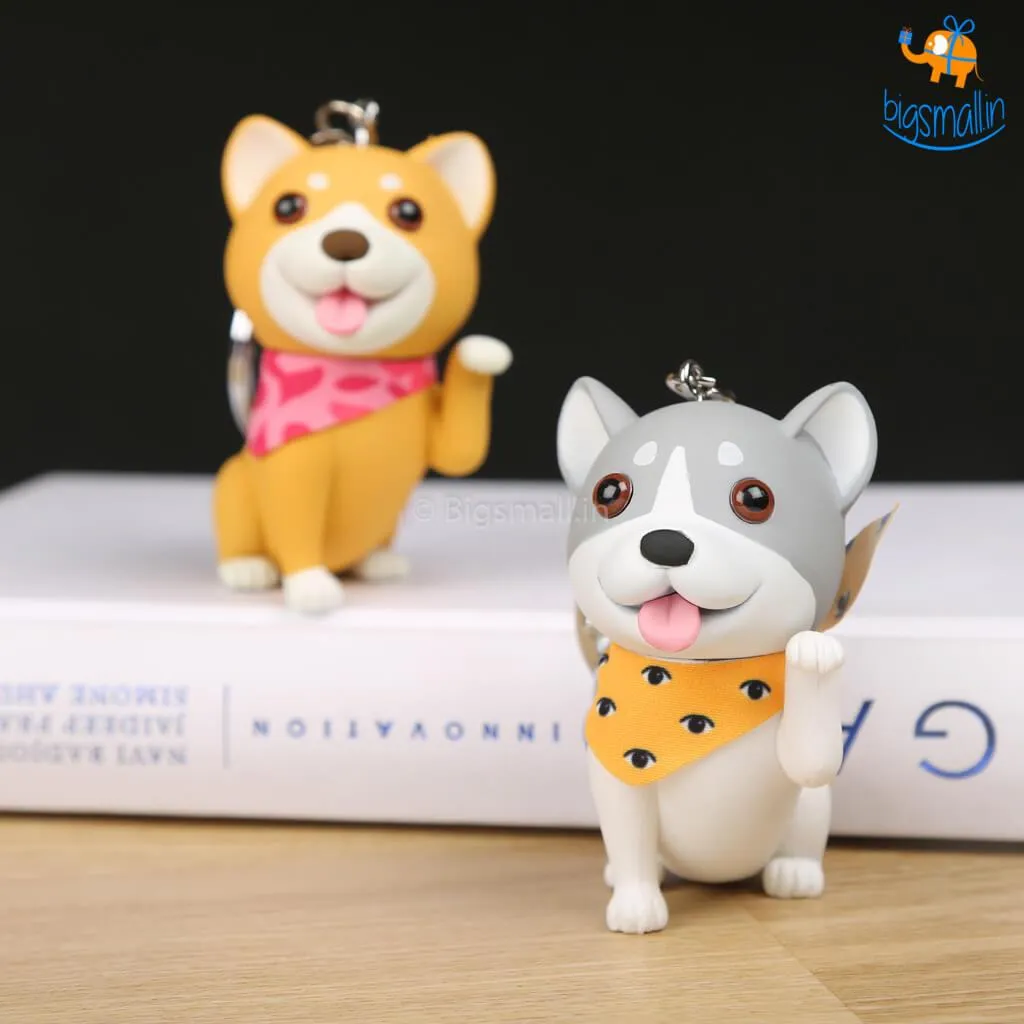 3D Doggo Keychain
