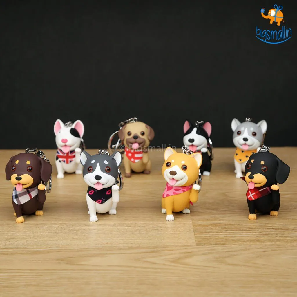 3D Doggo Keychain