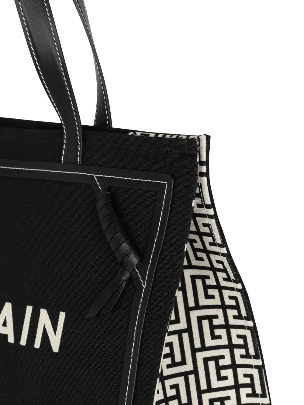 B-Army Shopper Medium-Monogram