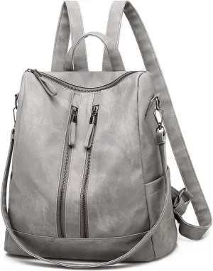 Backpack Purse for Women, Women Backpack Purse Small Leather Waterproof Anti-theft Shoulder Bags Handbags Ladies