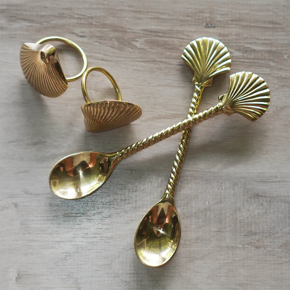 Bronze Teaspoons in 3 styles