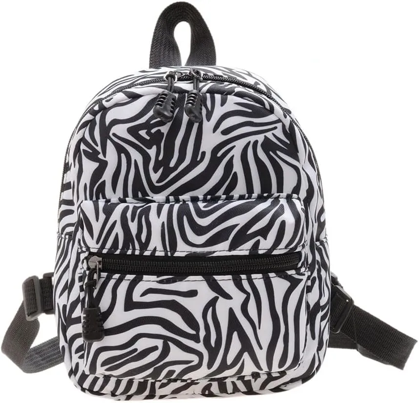 Casual Nylon Women Mini Backpack Fashion Solid Color Preppy Style Female Small Travel Knapsack Rucksacks