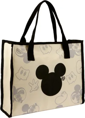 Cute Canvas Tote Bag Aesthetic for Women,Reusable Cloth Bags Shoulder Bag for Work Beach Travel with Zipper and Inner Pocket