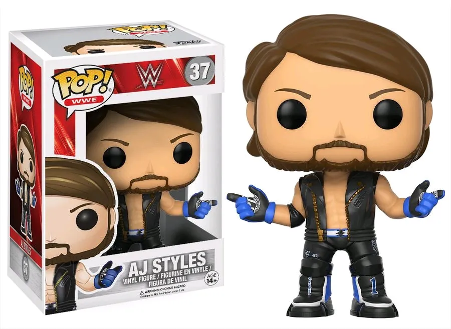 Funko Pop WWE: WWE - AJ Styles #37