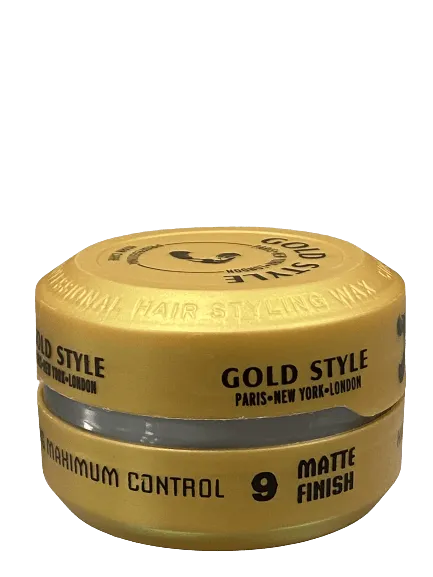 Gold Style 9 Matte Finish Hair Wax 150 ml