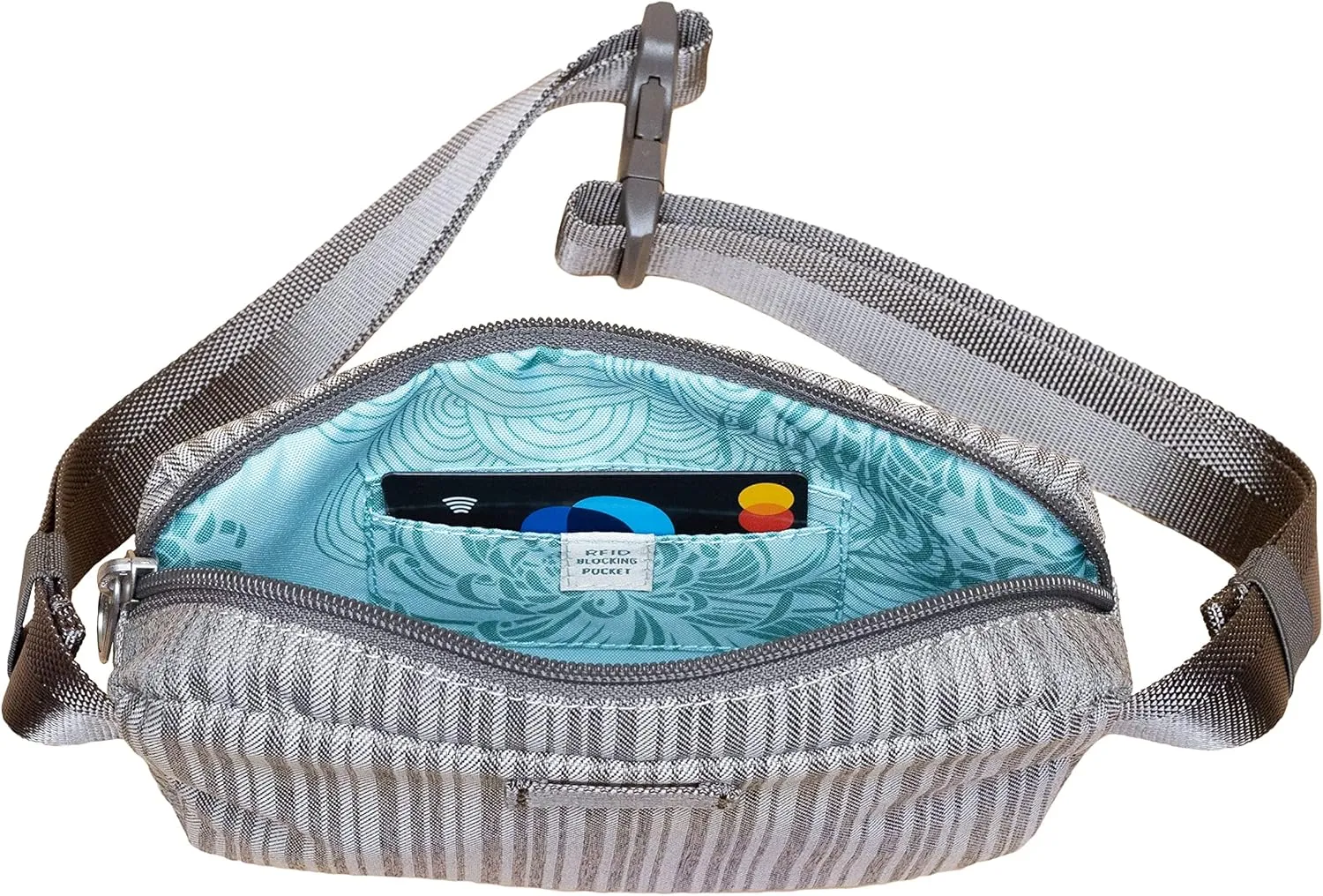 Haiku Waist Pack, Gray Poplar, 7.25" H x 9" W x 0.75" D