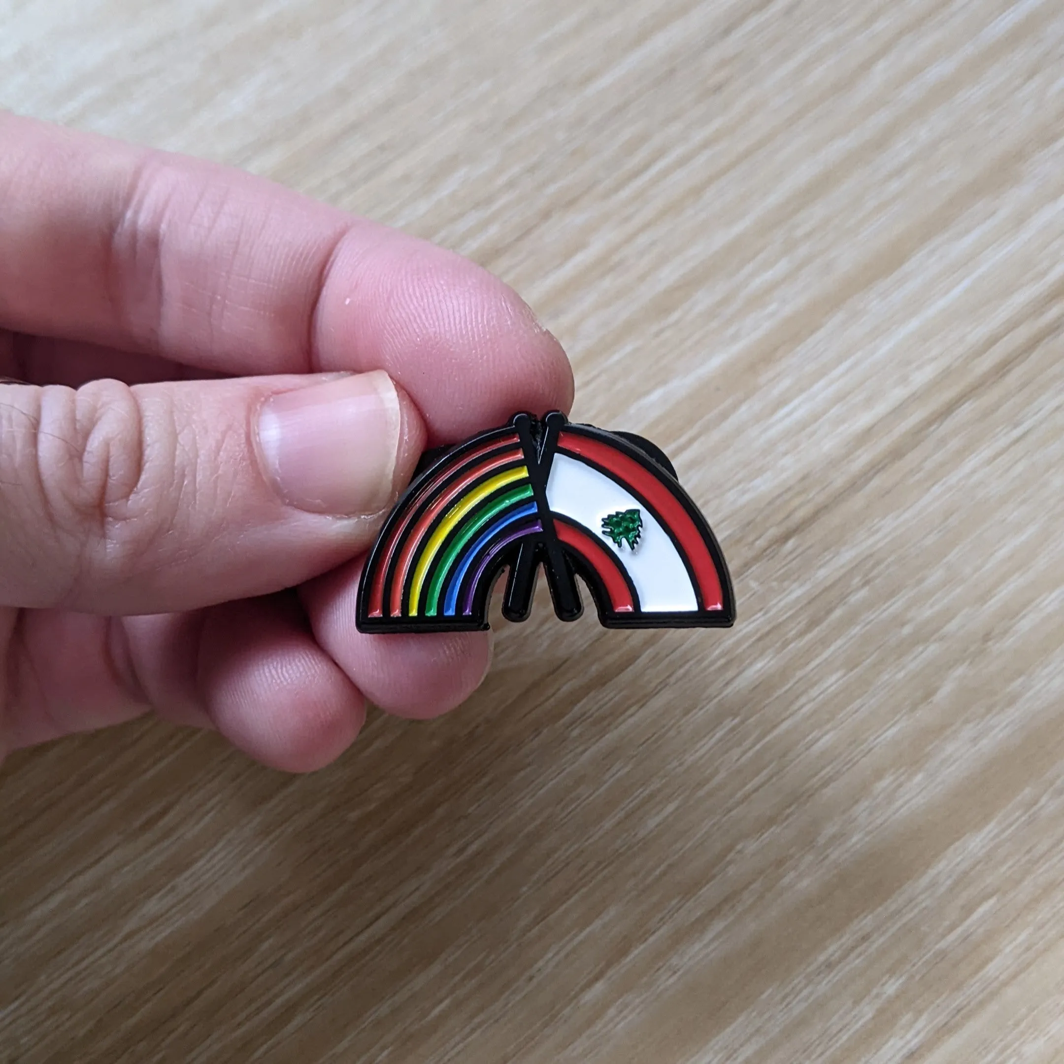 Lebanon Pride | Enamel Badge
