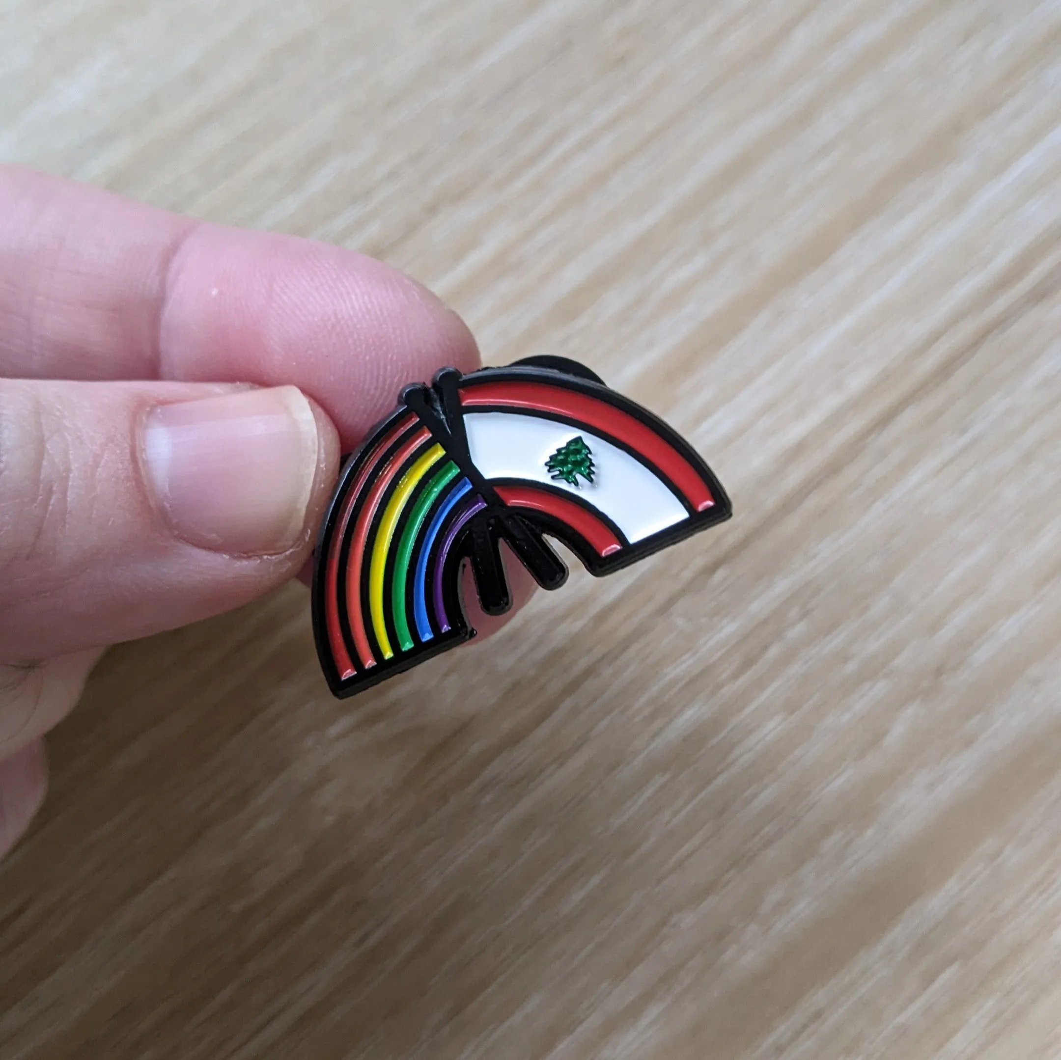 Lebanon Pride | Enamel Badge