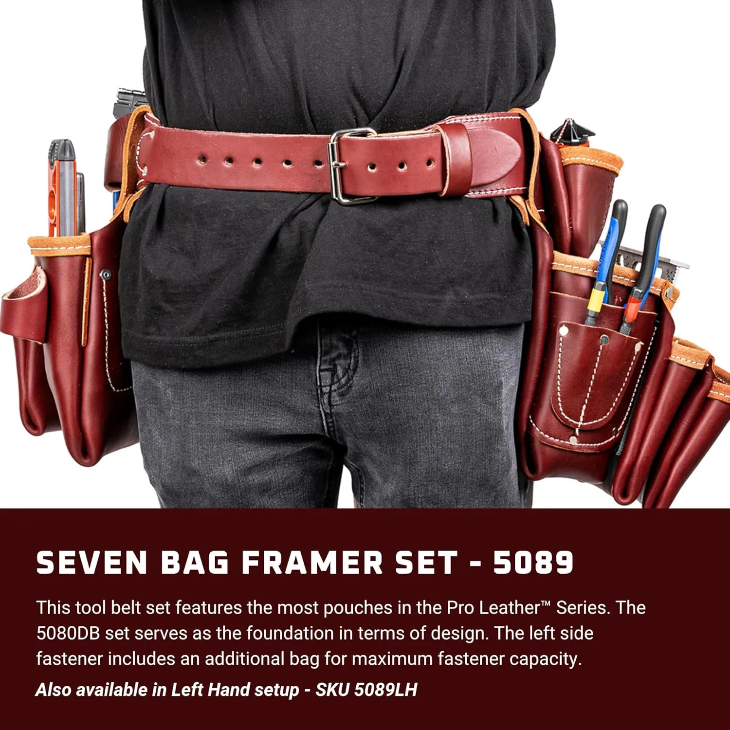 Occidental Leather Seven Bag  -  - 23  -  - 