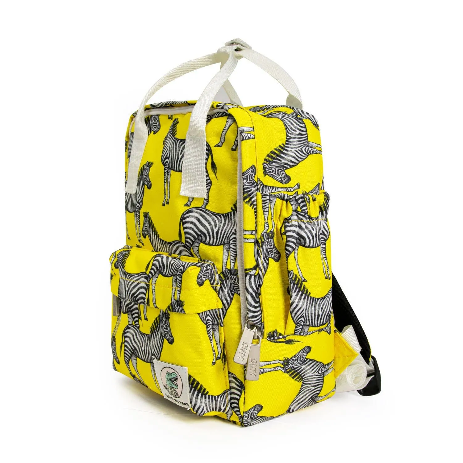 Sleep No More Preschool Backpack, Zebra Print
