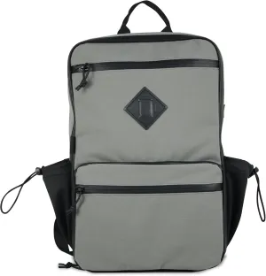 Trademark Supply Mark V Minimalist Modular Backpack, Expandable Travel Backpack for Work or Travel. (Grey)