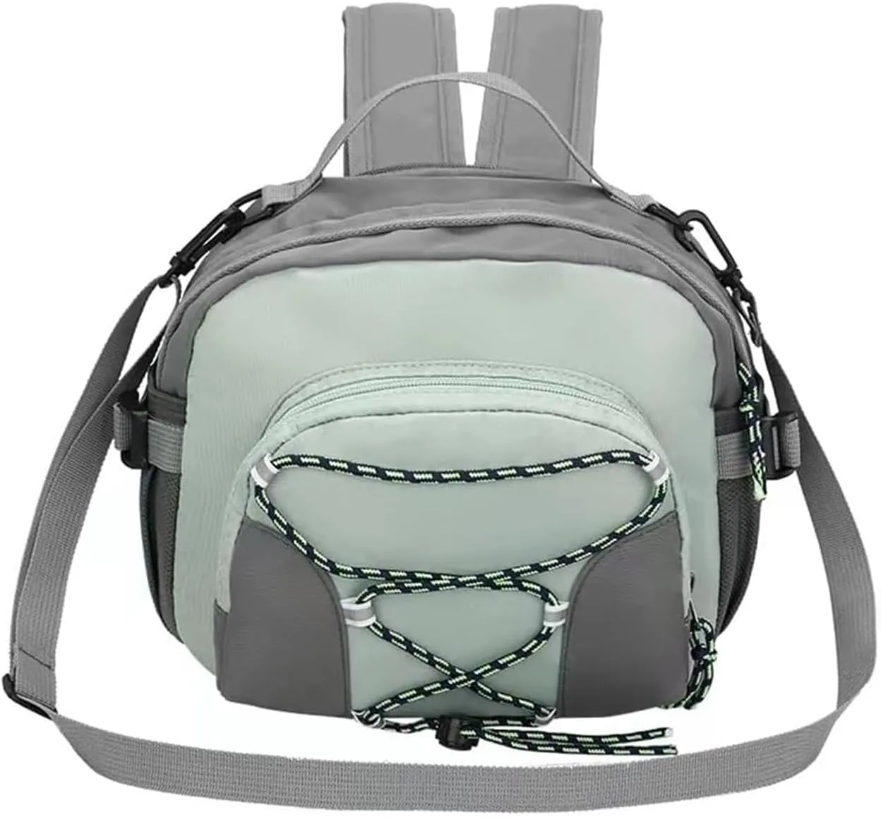 Waterproof Sling Backpack Crossbody Sling Bag for Women Men, Multipurpose Travel Hiking Adjustable Chest Bag Casual Daypack with Anti-theft Pocket