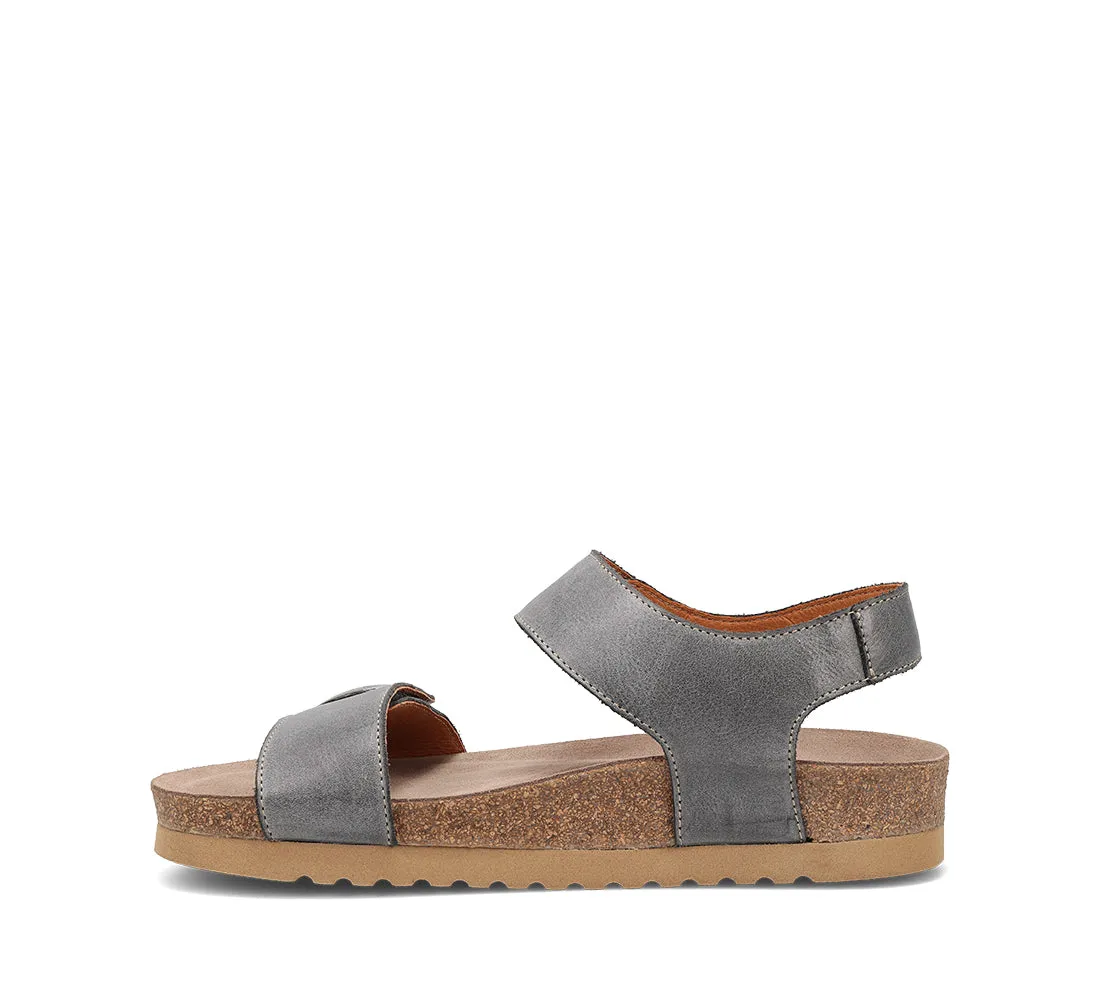 Women's Taos Luckie Color: Steel Leather
